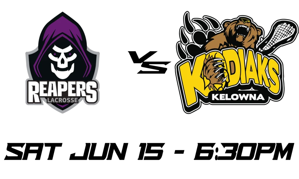 Kodiaks lacrosse at North Okanagan Reapers